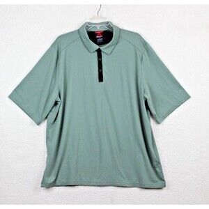 Gerry Men's Quick Dry Short Sleeve Soft Touch Polo T-Shirt Blue Men's Sz XXL